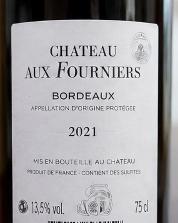 Château Aux Fourniers Aoc Bordeaux 2021 — 4