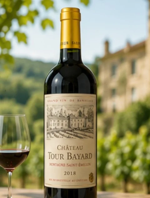 Château Tour Bayard Baron De Rothensteyn 2018 Montagne Saint Émilion