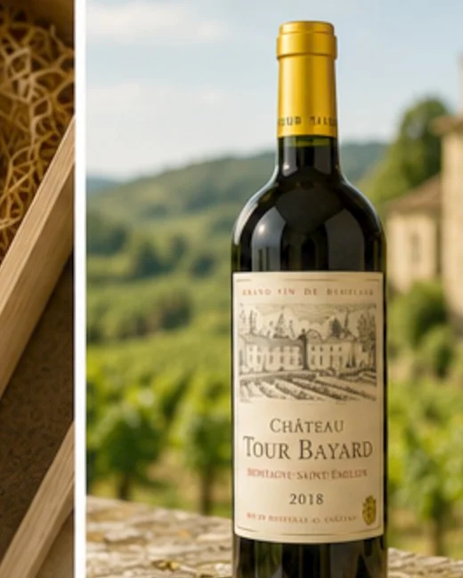 Château Tour Bayard Baron De Rothensteyn 2018 Montagne Saint Émilion — 2