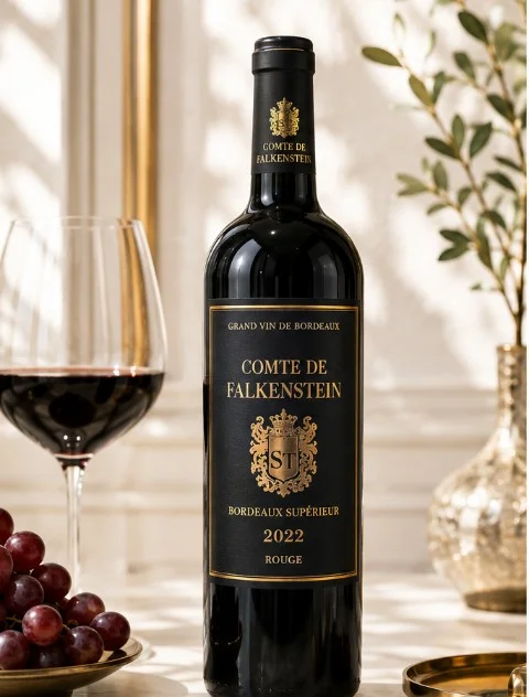 GRAND VIN DE BORDEAUX COMTE DE FALKENSTEIN Bordeaux Superieur 2022