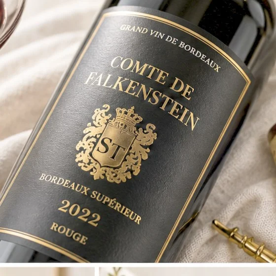 GRAND VIN DE BORDEAUX COMTE DE FALKENSTEIN Bordeaux Superieur 2022 — 2