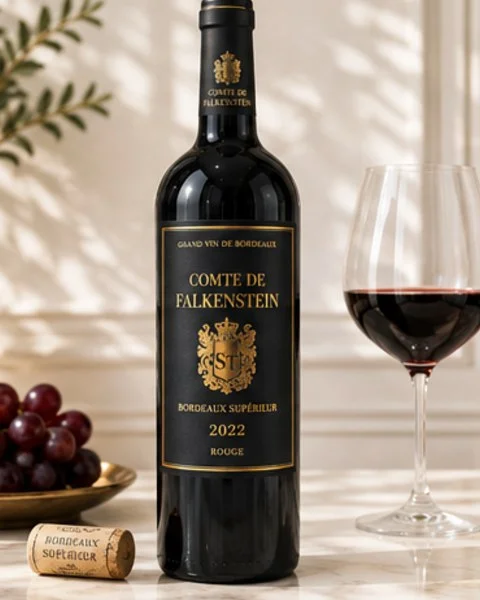 GRAND VIN DE BORDEAUX COMTE DE FALKENSTEIN Bordeaux Superieur 2022 — 4